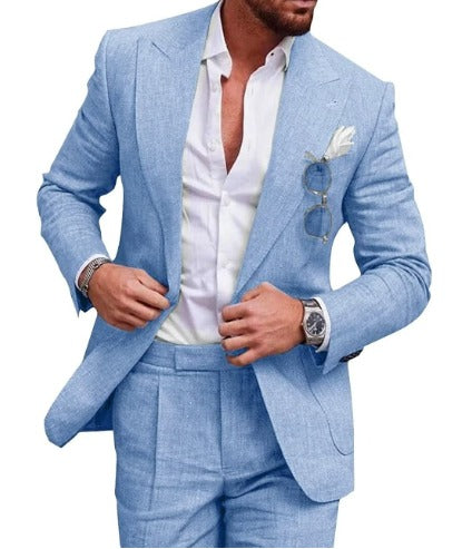 Damian - Stylish Linen Suit