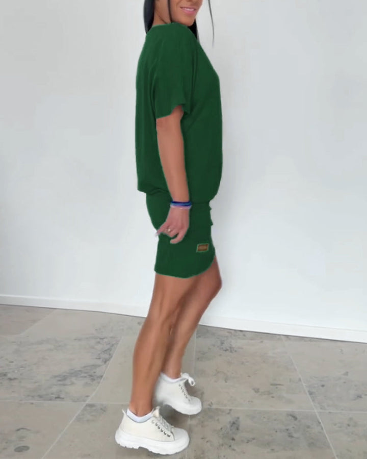 Sophia - Casual Jersey Dress