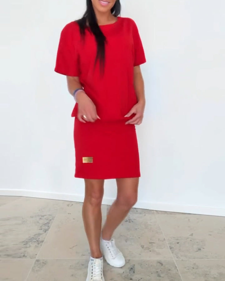 Sophia - Casual Jersey Dress