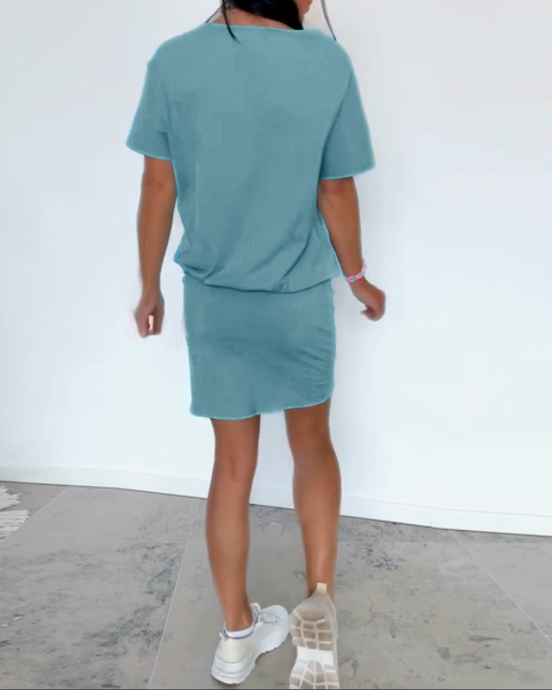 Sophia - Casual Jersey Dress