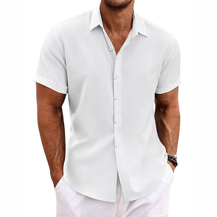 Alexander - Linen Short-Sleeved Shirt