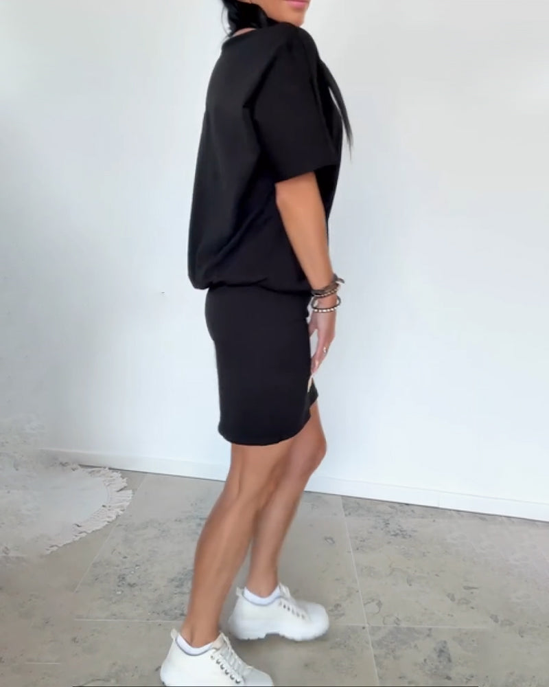 Sophia - Casual Jersey Dress