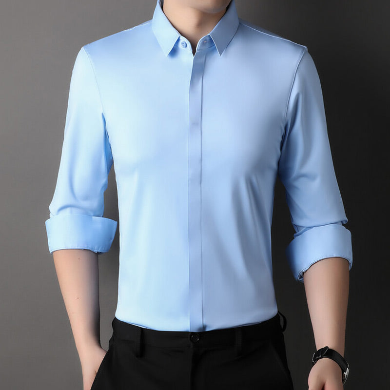 Jimmy - Crease resistant stretch shirt for men