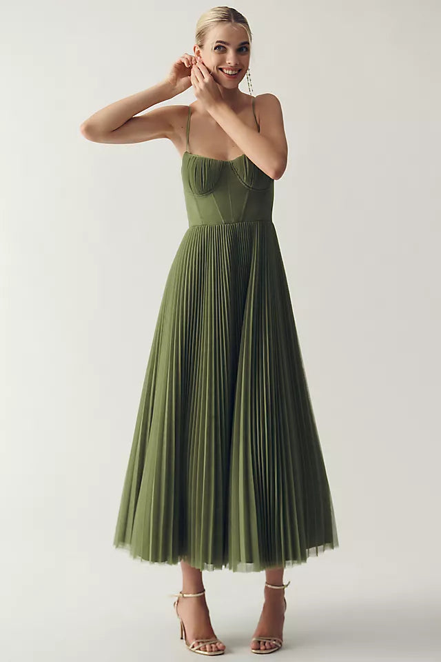 Claire™ - Pleated Tulle Dress