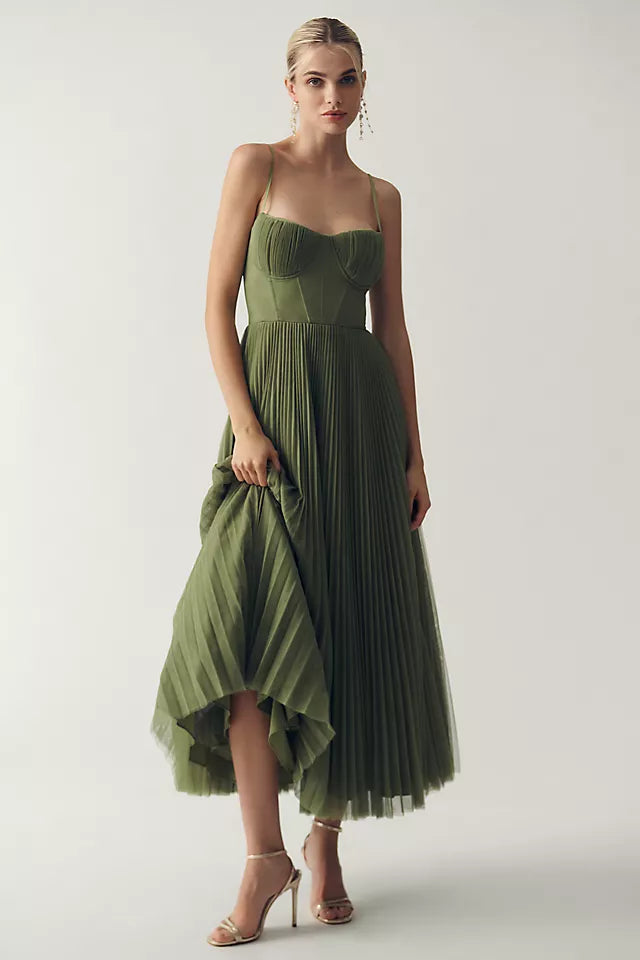 Claire™ - Pleated Tulle Dress