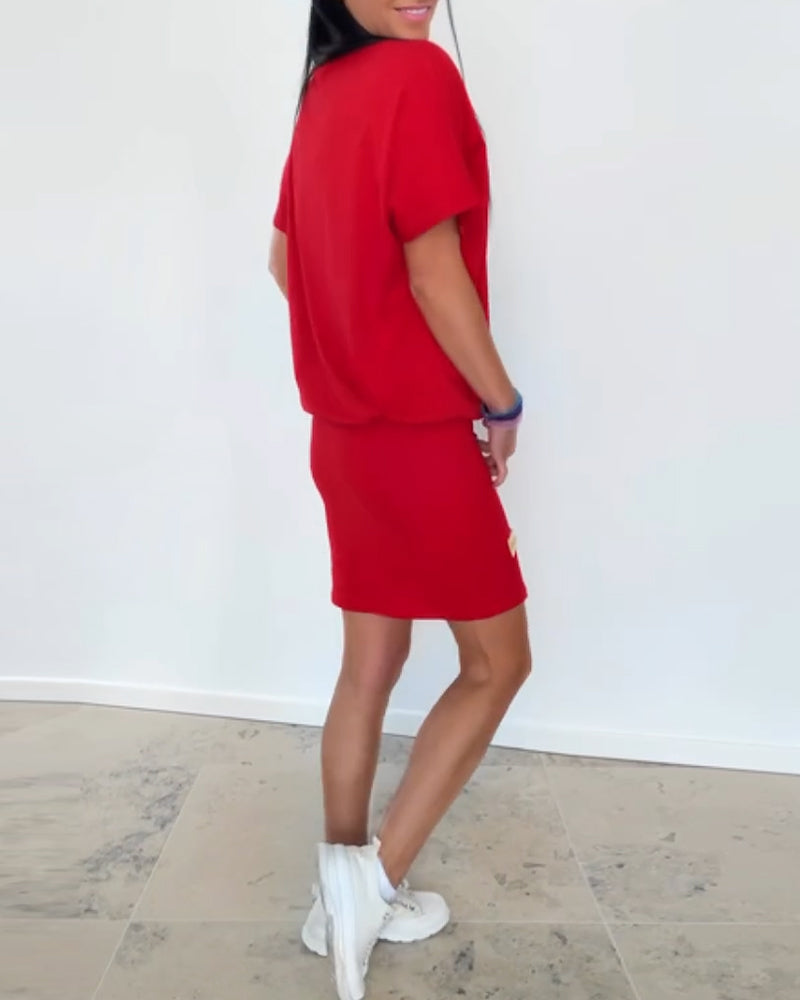 Sophia - Casual Jersey Dress
