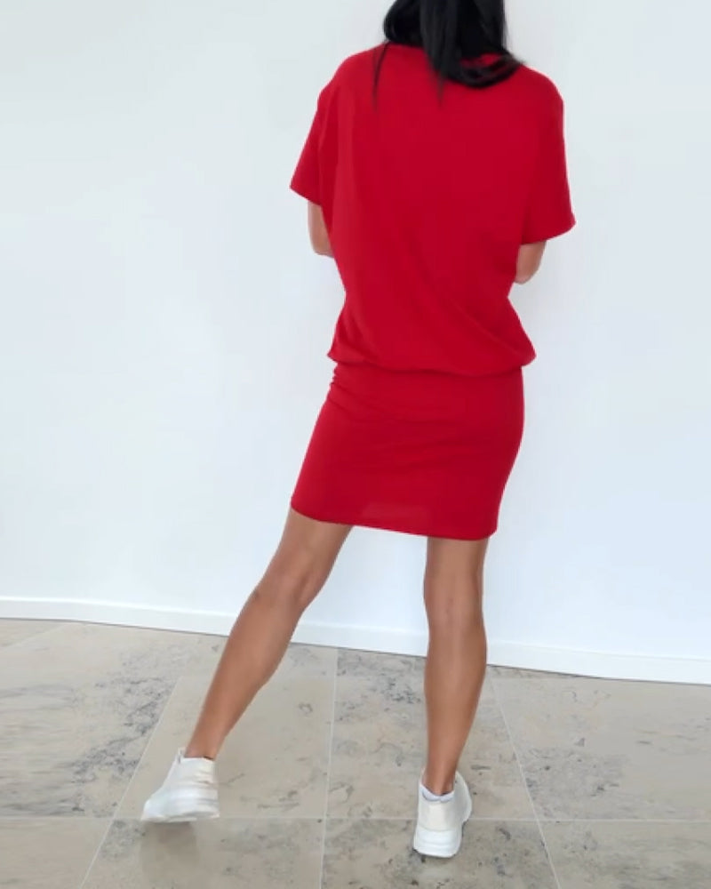 Sophia - Casual Jersey Dress