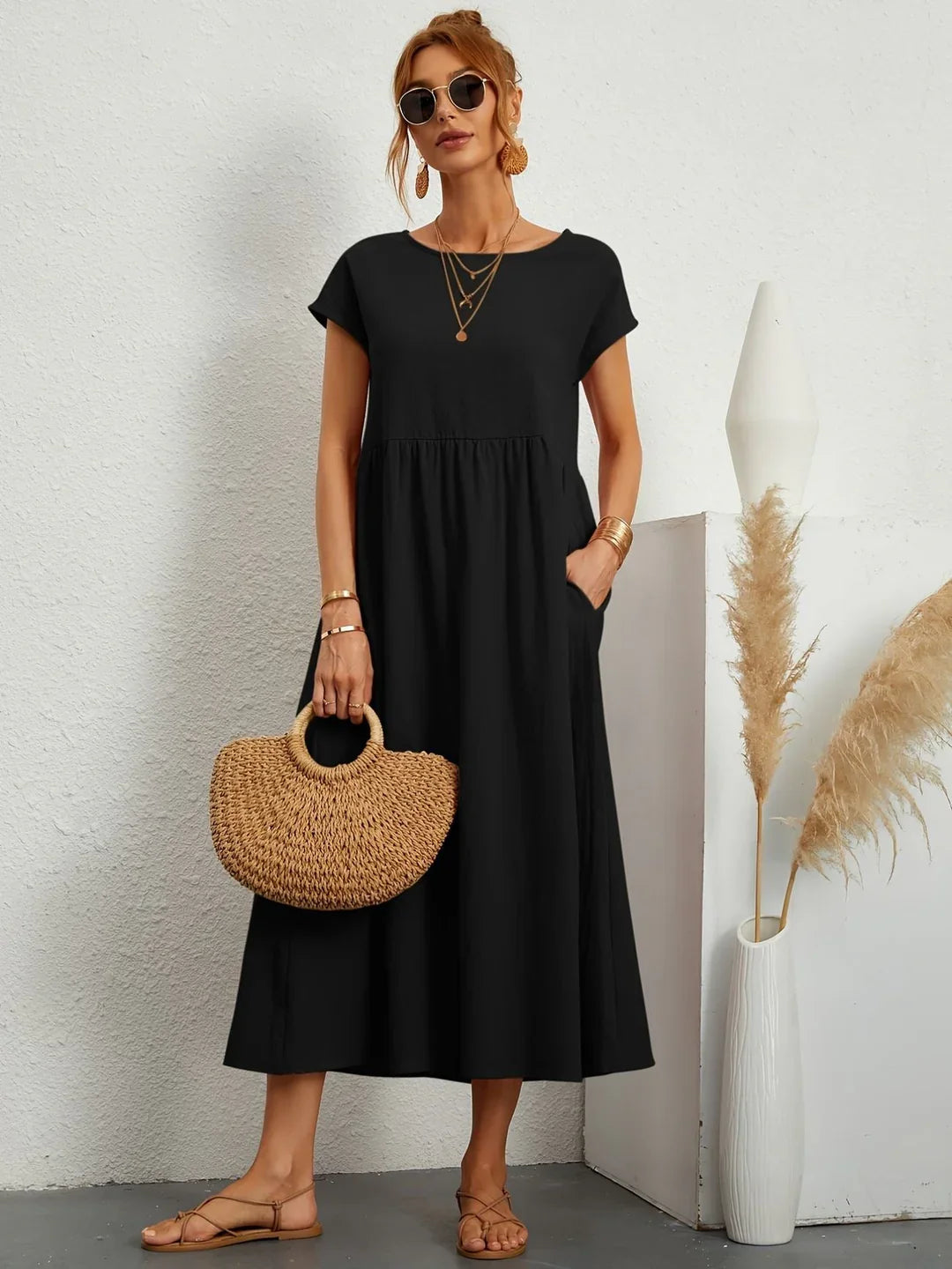 Liane-  Elegant Casual Dress