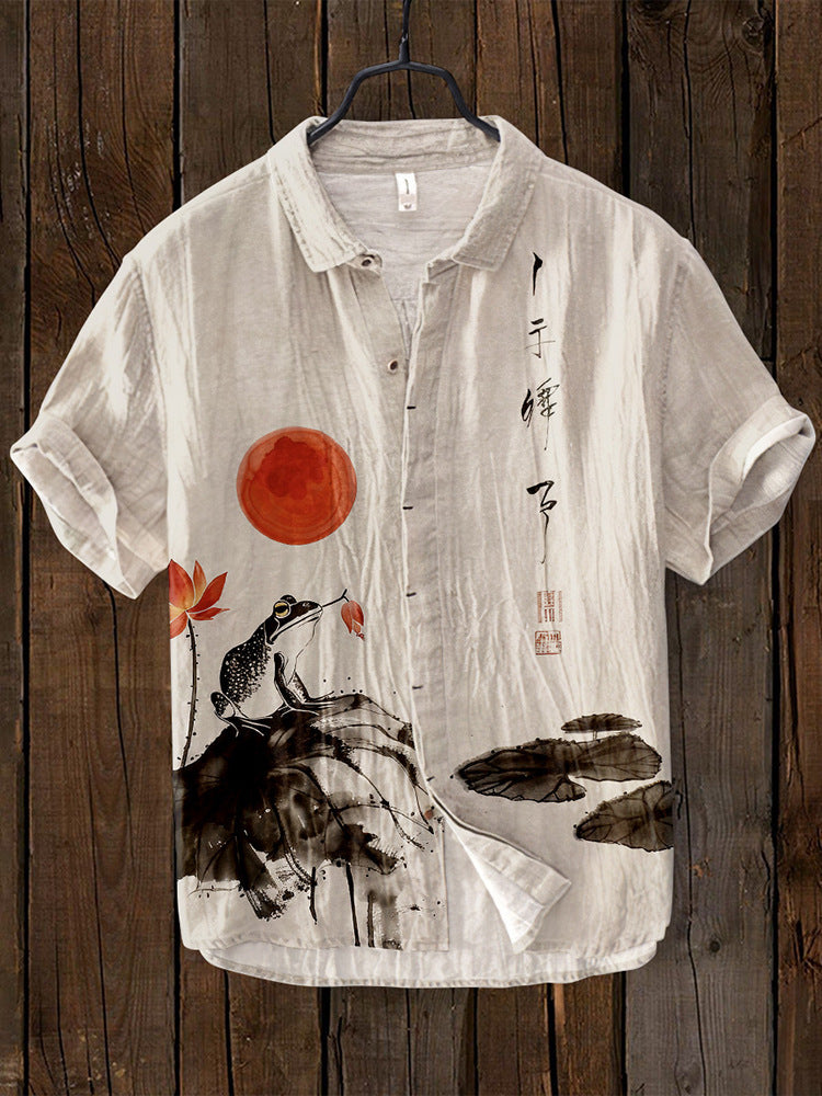 Kei - Linen Blend Shirt