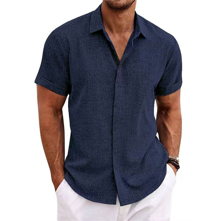 Alexander - Linen Short-Sleeved Shirt