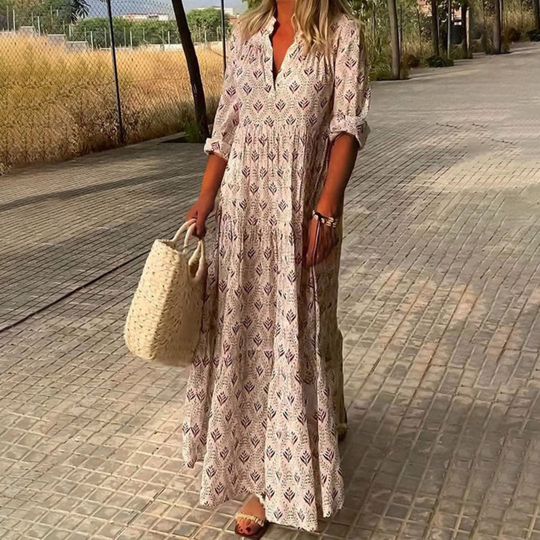 Leila - long midi dress