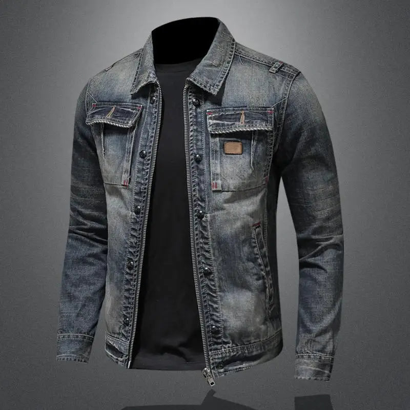 Carl - Retro Denim Jacket