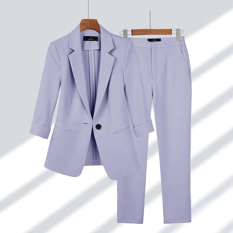 Mary - Elegant Blazer Set