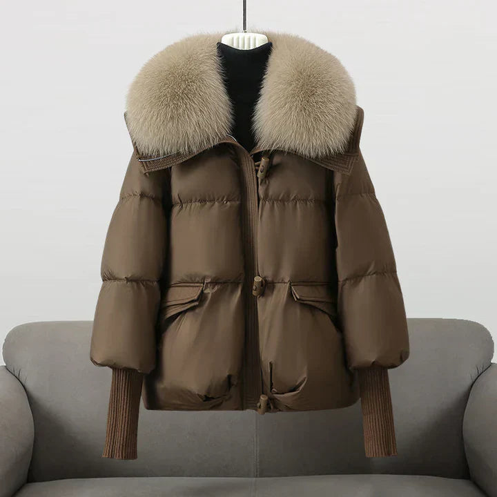 Valina™ | Winter Coat with Fur Collar