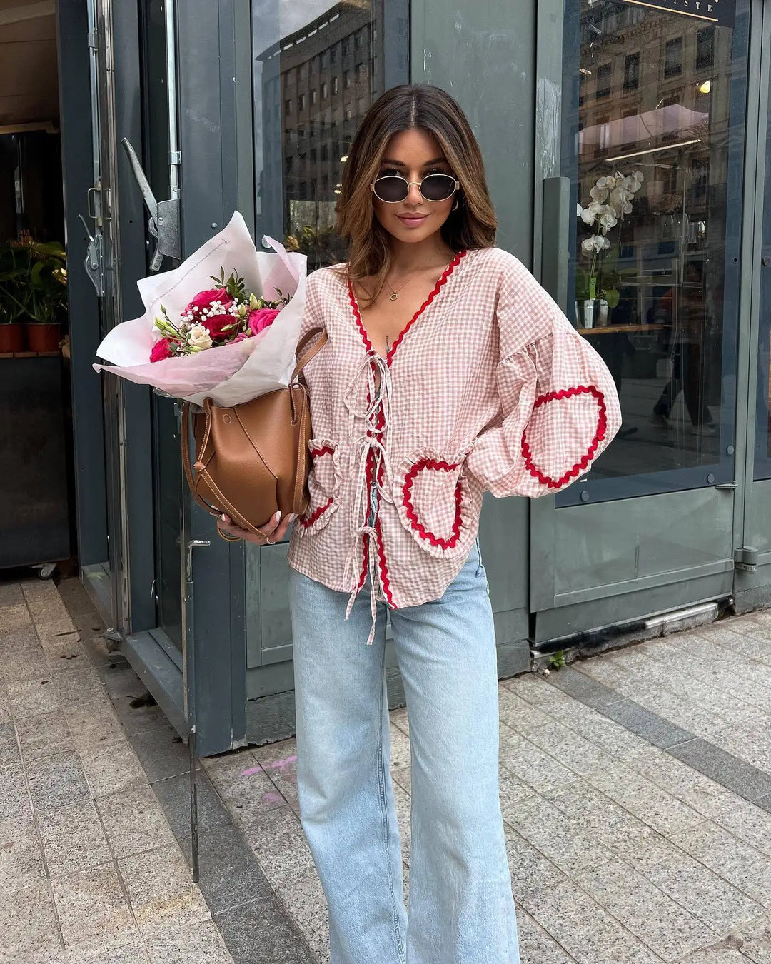 Vera - Retro Heart Top