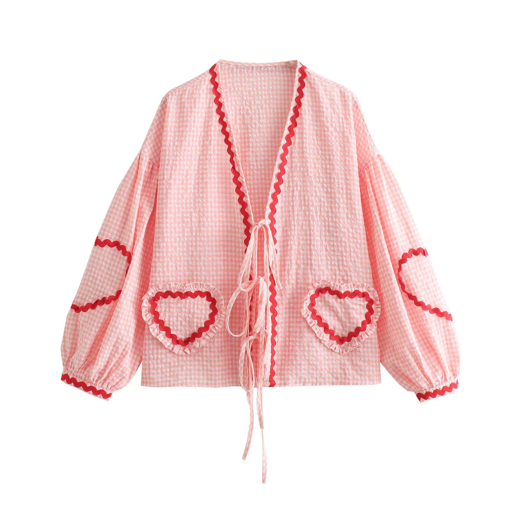 Vera - Retro Heart Top