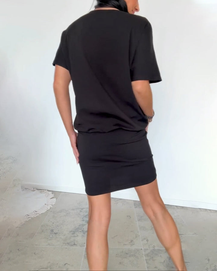 Sophia - Casual Jersey Dress