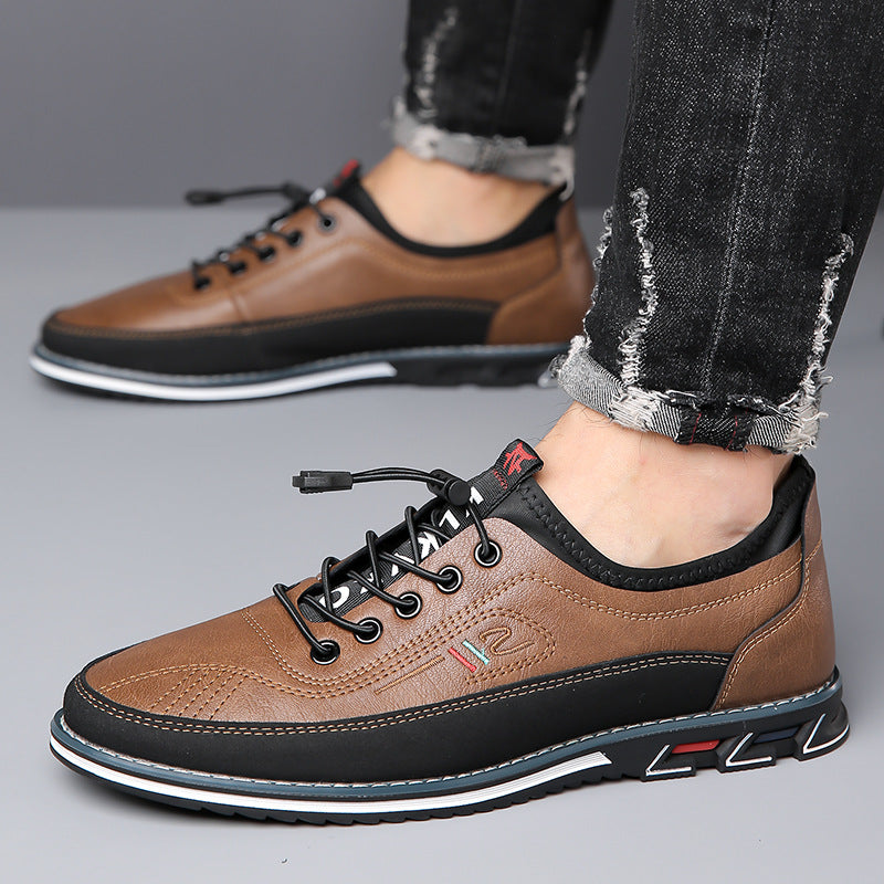Jake - Ergonomic Leather Shoes with Adjustable Lace