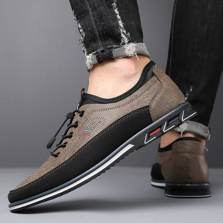 Jake - Ergonomic Leather Shoes with Adjustable Lace