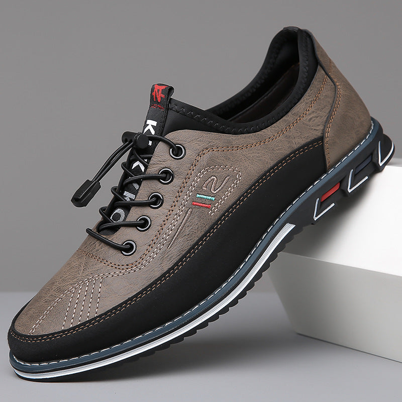 Jake - Ergonomic Leather Shoes with Adjustable Lace
