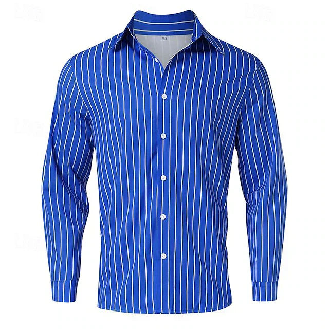 Jason - Classic Striped Men's Shirt