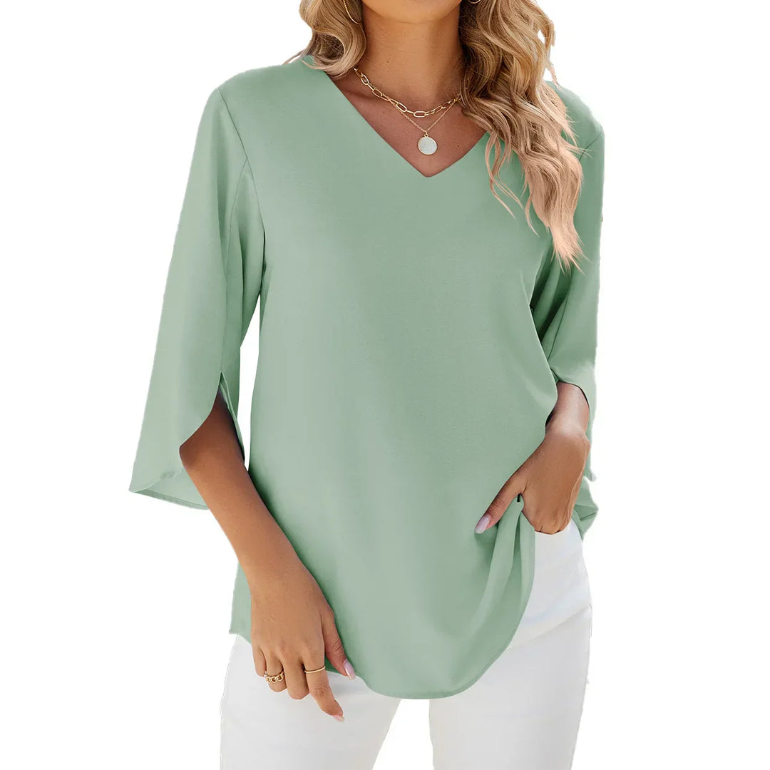 Sophie - V-Neck Blouse