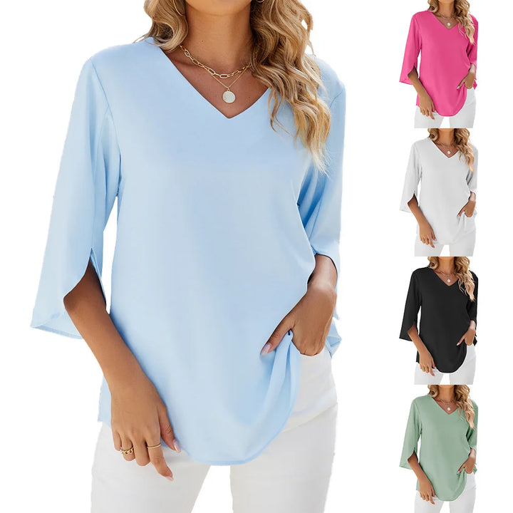 Sophie - V-Neck Blouse