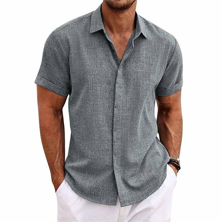 Alexander - Linen Short-Sleeved Shirt