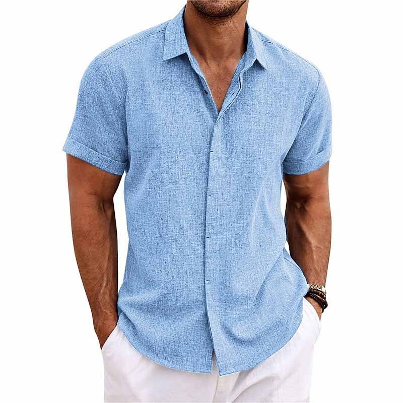 Alexander - Linen Short-Sleeved Shirt