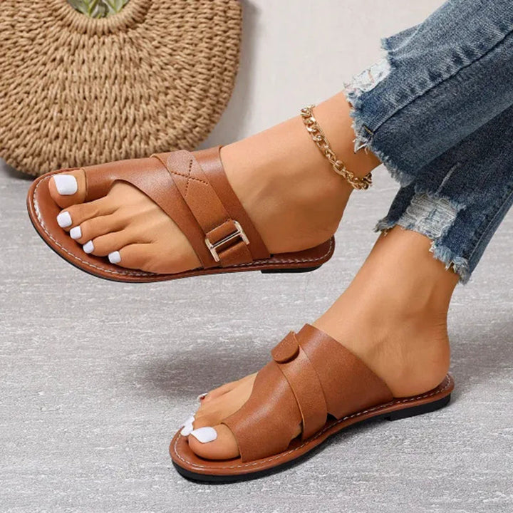 Lucia - Luxury Orthopaedic Leather Sandals