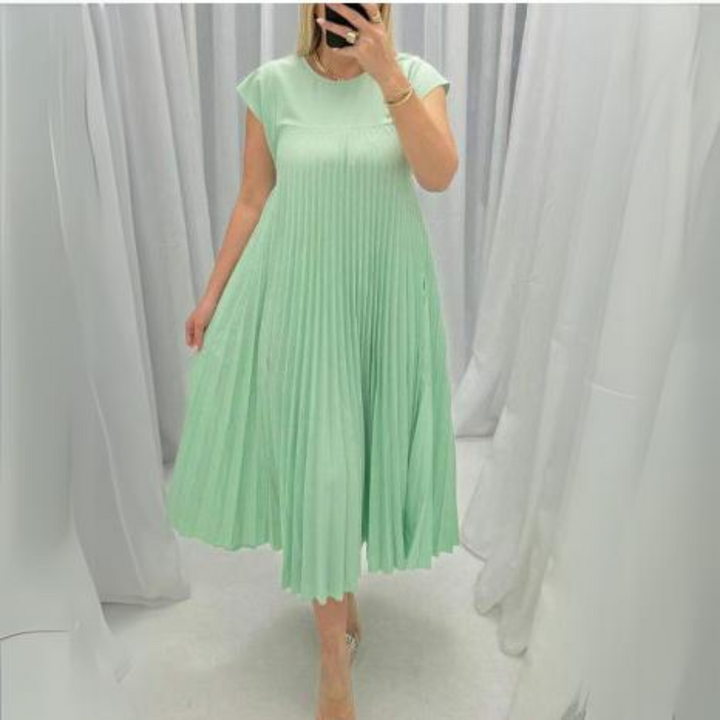 Seline - Light and Fresh Pleated Dress