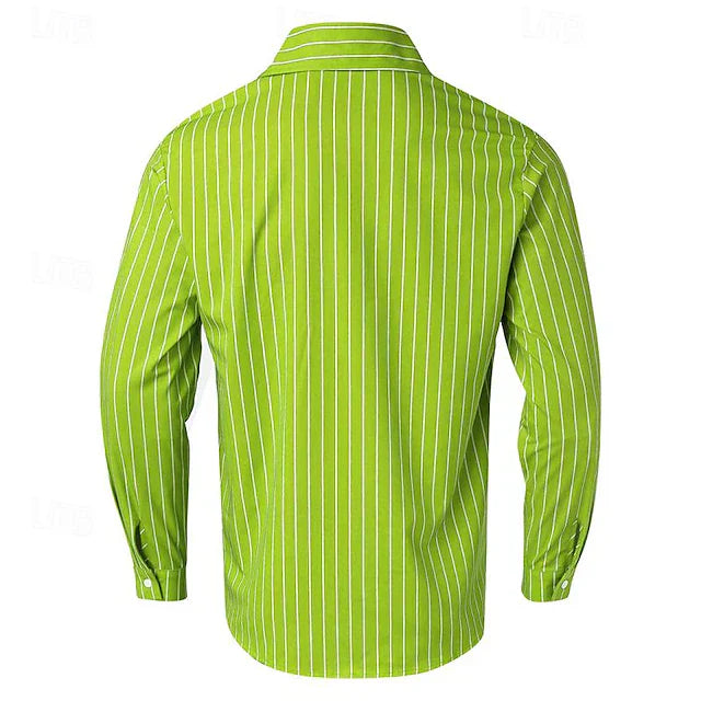 Jason - Classic Striped Men's Shirt